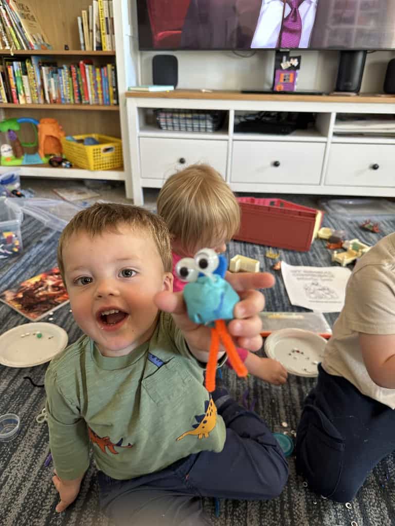 Play Dough Monsters play dough monsters